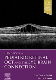 Handbook of Pediatric Retinal OCT and the Eye-Brain Connection book cover image.