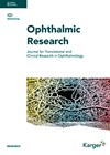 Ophthalmic Research journal cover image