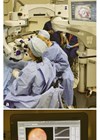 Photos showing surgery for gene therapy treatment 