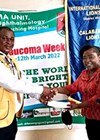 Photo showing support from the Lions Club for Glaucoma Patient Support Group in Calabar.
