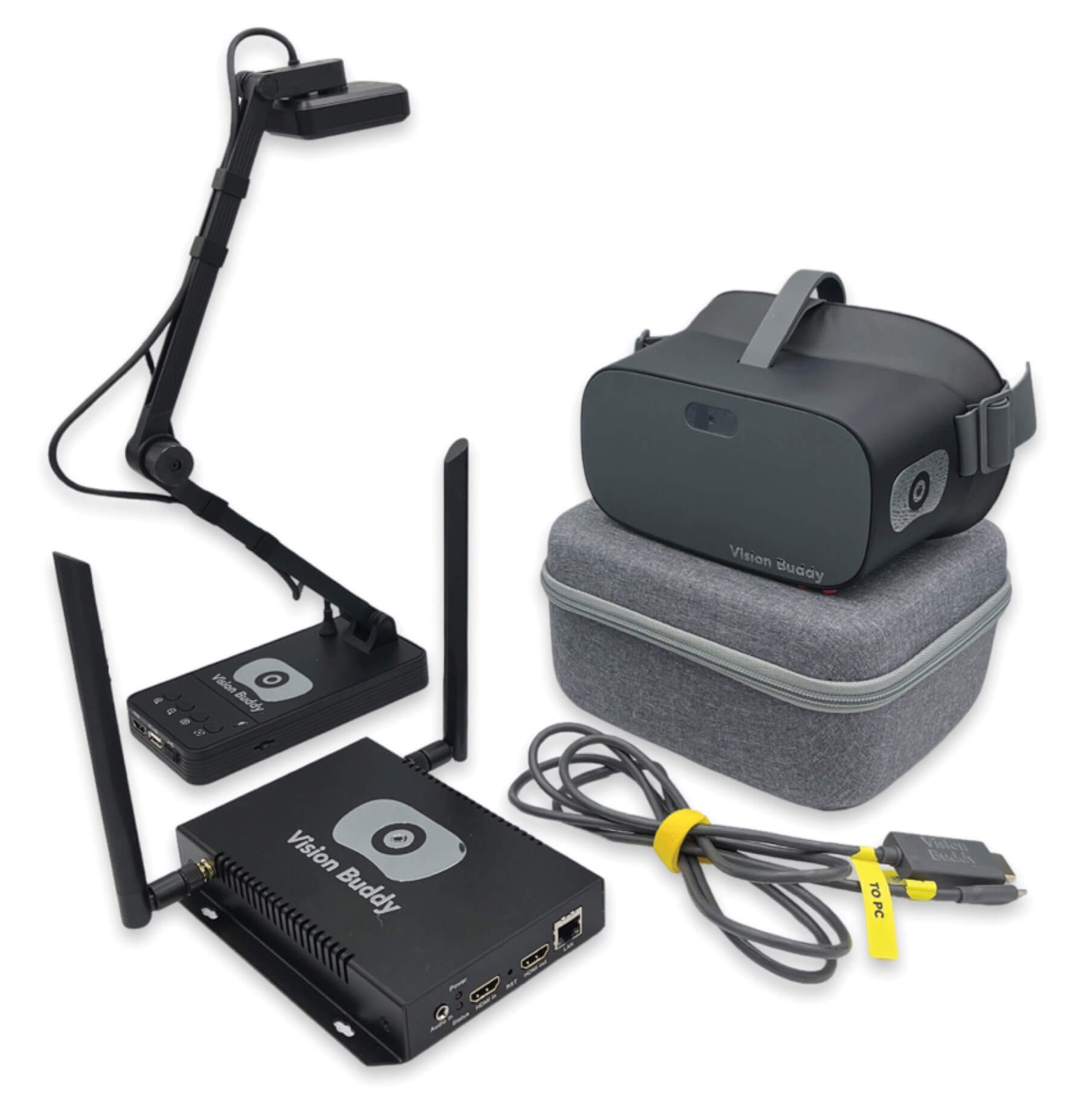 Photo showing Vision Buddy equipment.