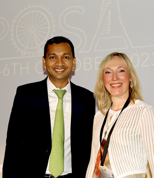 Photo of Neil Clough and Siobhán Ludden. 