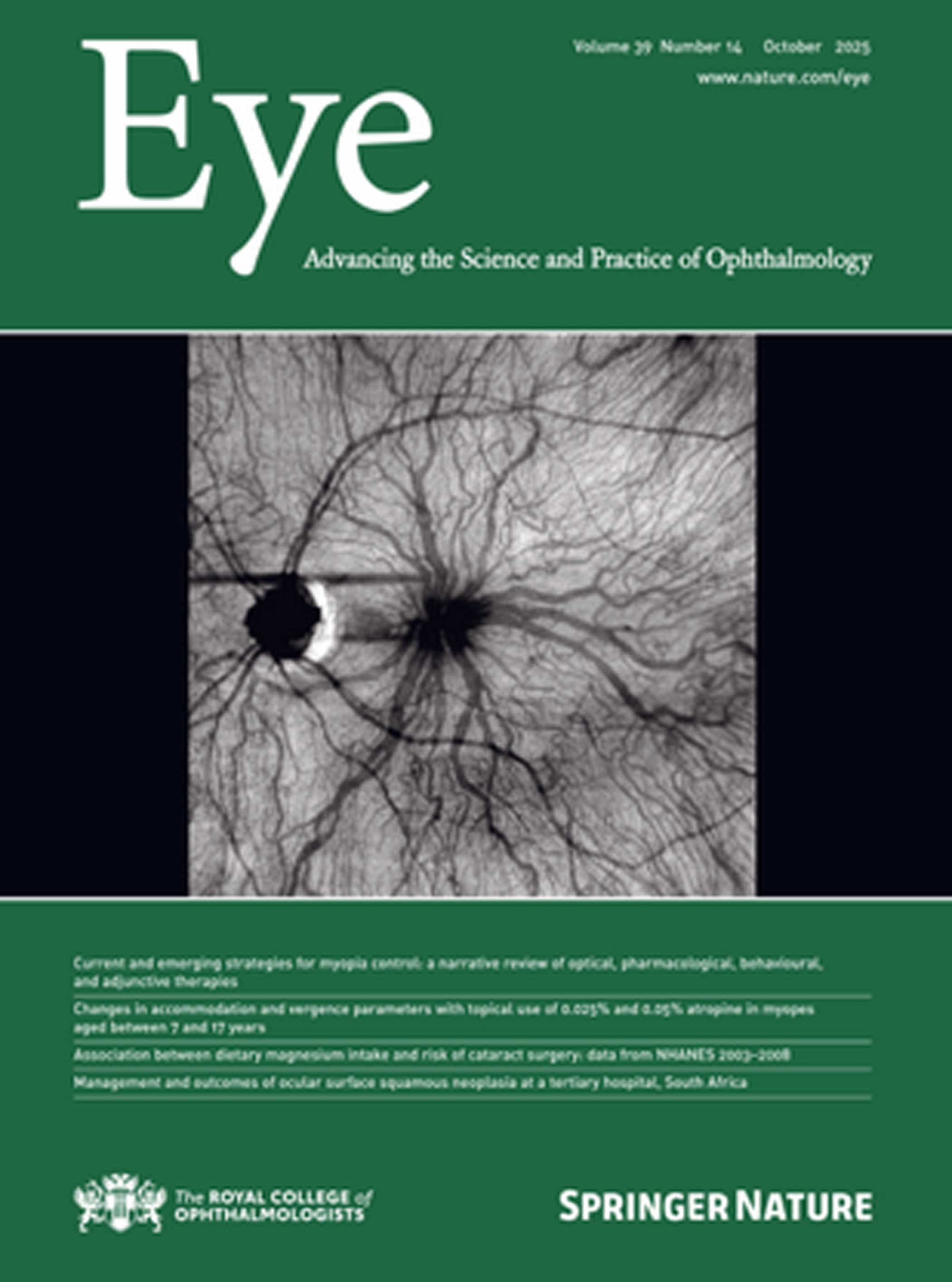 Eye journal cover image.